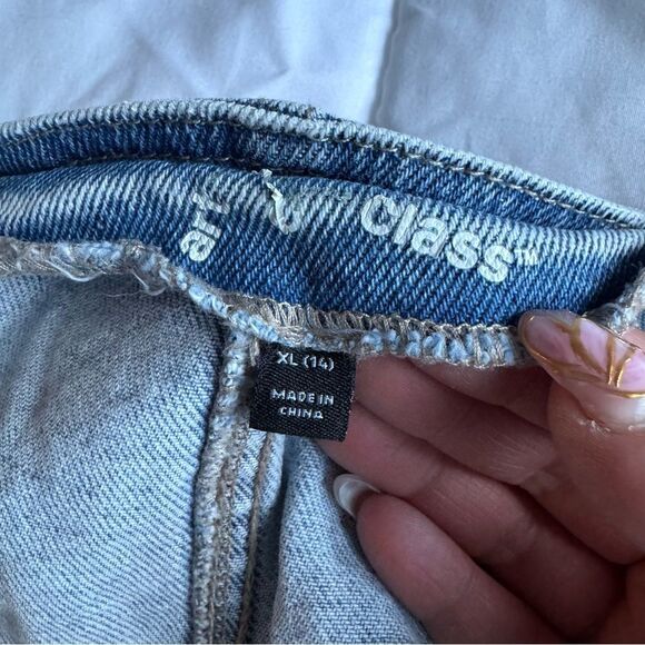 art class Blue Denim Tank Top, XL - Picture 5 of 5